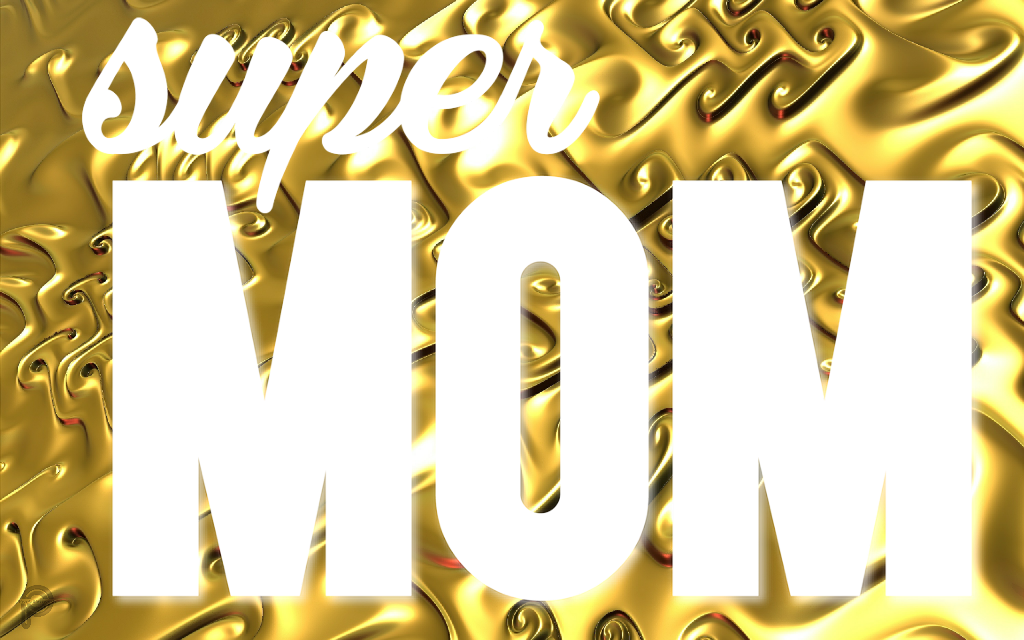 #super #mom #gold #background #mothersday #mother #muttertag - Fête De La Musique Clipart (1024x640), Png Download