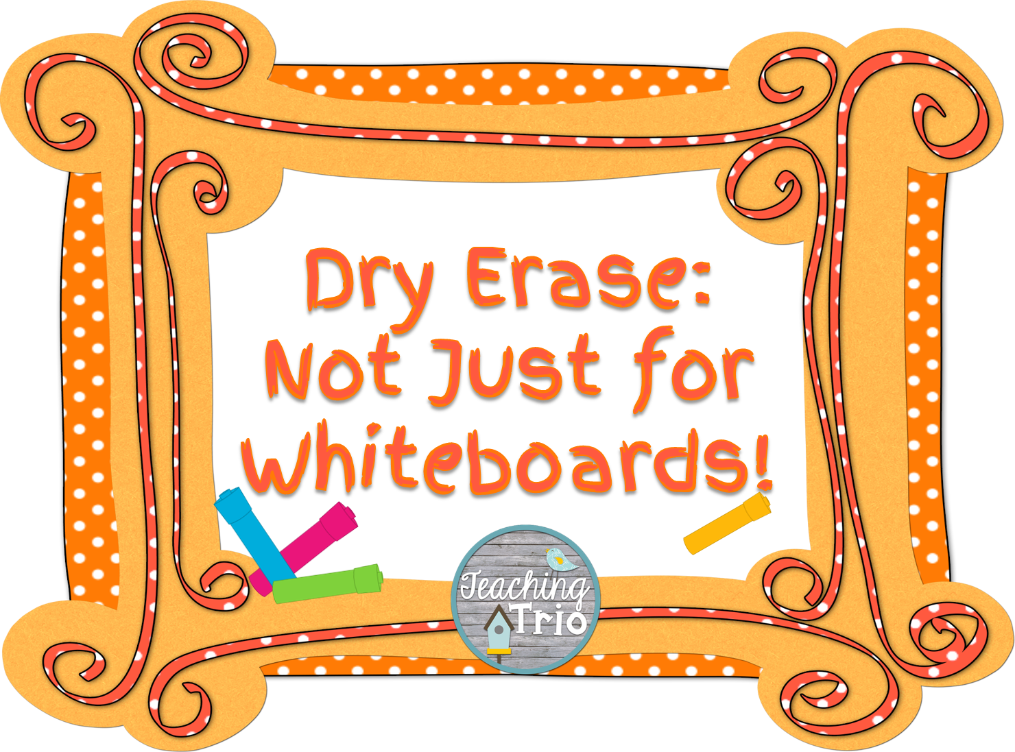 Don't Have Room For A Dry Erase Board To Demonstrate - Picture Frame Clipart (1480x1097), Png Download