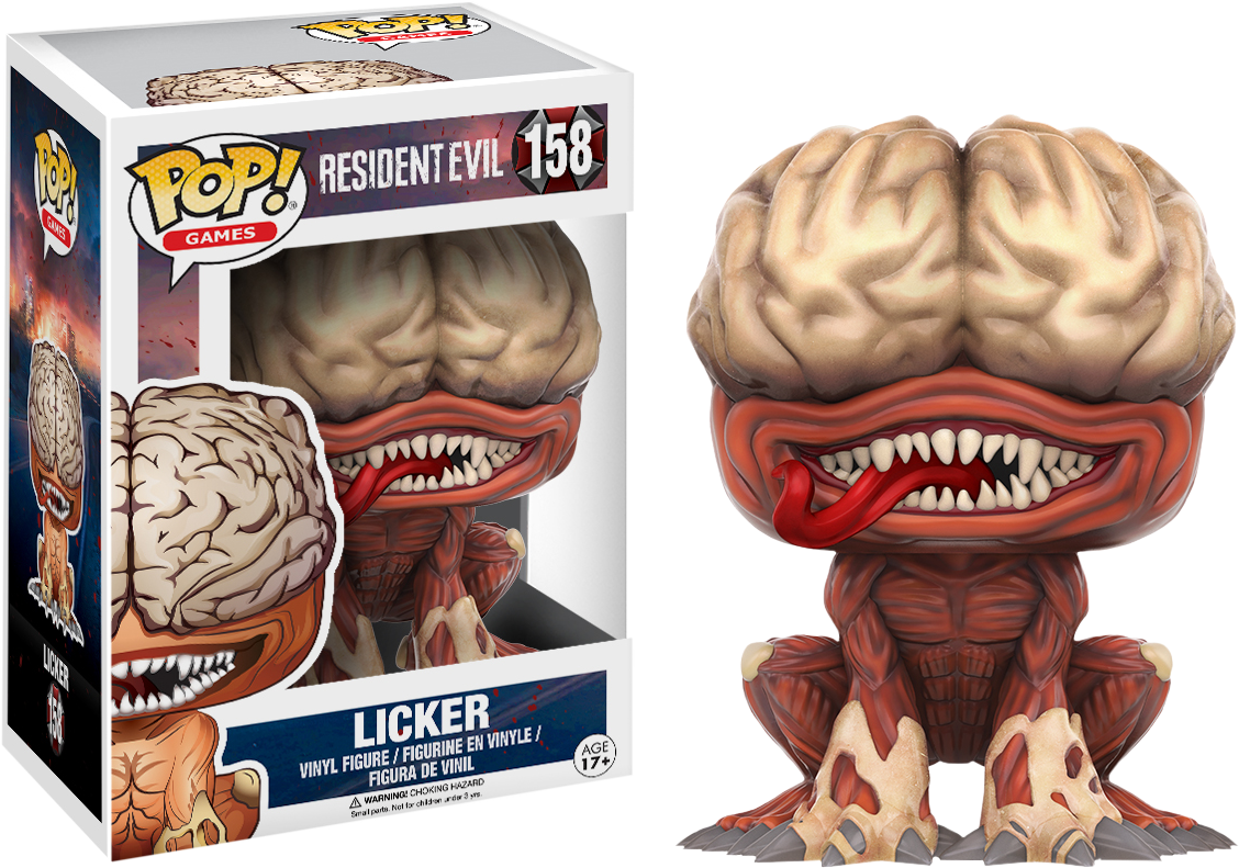 Resident Evil - Funko Pop Resident Evil Licker Clipart (1128x791), Png Download