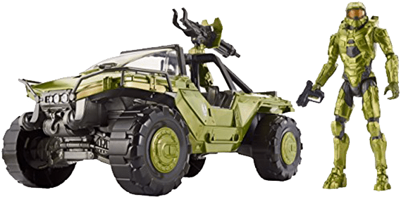 Mega Halo Warthog Vehicles On Amazon Clipart (1000x600), Png Download