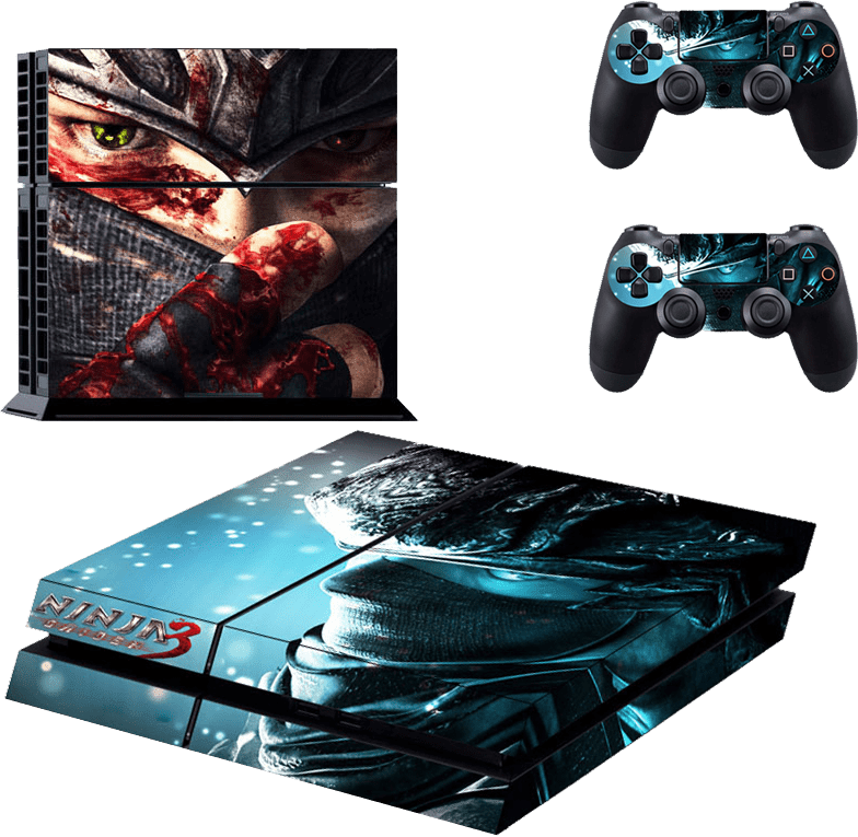 Ps4 Skin Ninja Gaiden 3 Type 2 Ps4 - Control Sea Of Thieves Clipart (784x765), Png Download
