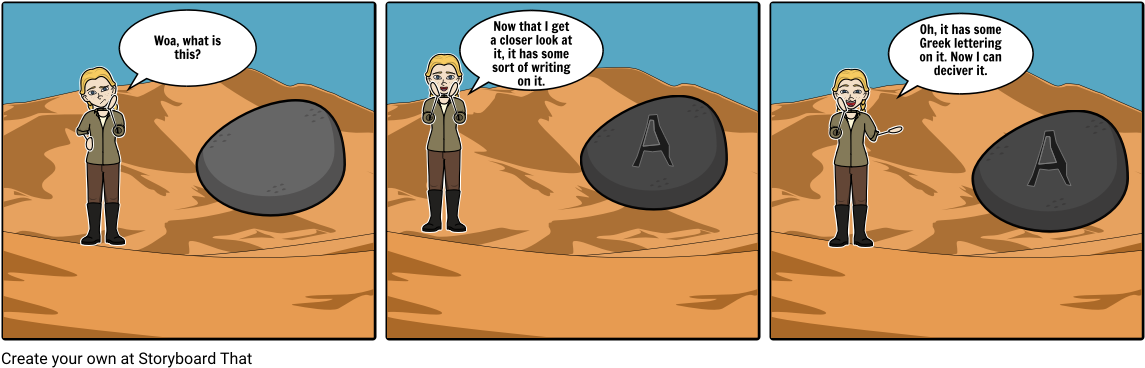 Rosetta Stone - Abraham Family Cartoon Clipart (1164x385), Png Download