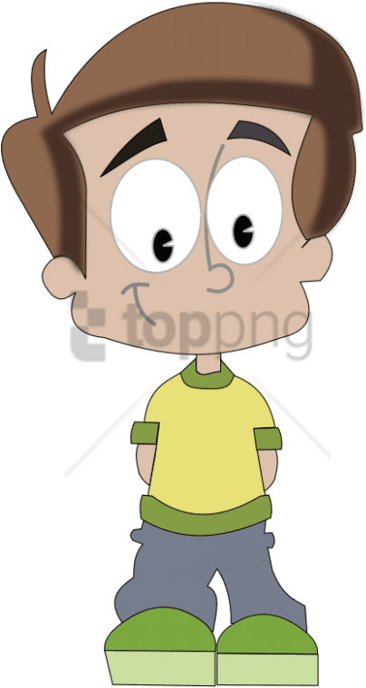 Free Png Confused Kid Png Png Image With Transparent - Cartoon Boy Clipart (480x778), Png Download