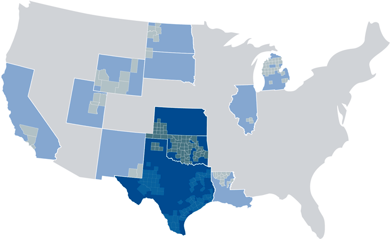 Map Highlights Midcontinent 01 - 2009 Ncaa Men's Division I Basketball Championship Clipart (798x513), Png Download