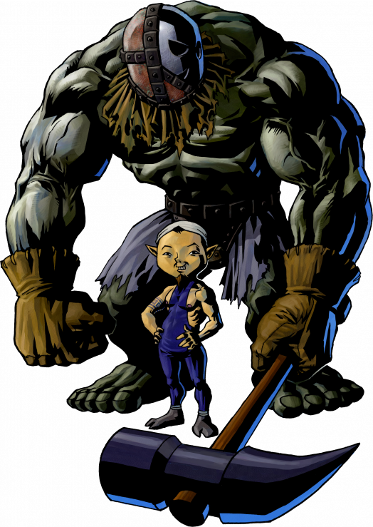 Princess Zelda's Study - Zubora Majora's Mask Clipart (524x739), Png Download