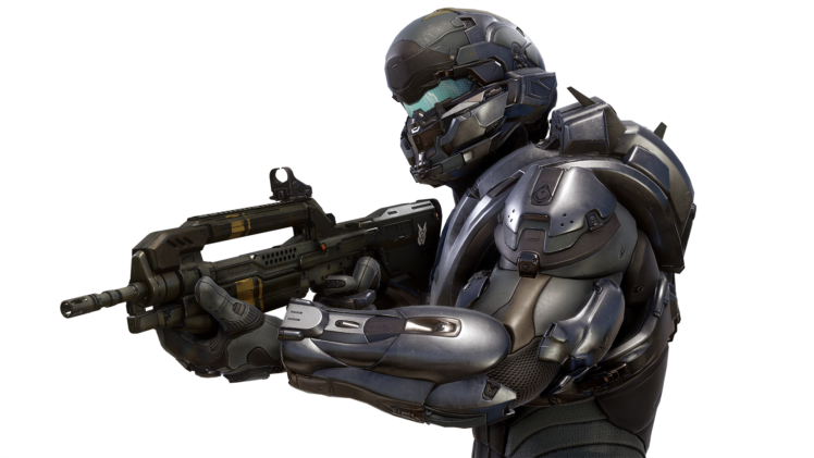 Spartan Locke, Halo 5, Halo - Halo 5 Locke Render Clipart (748x421), Png Download
