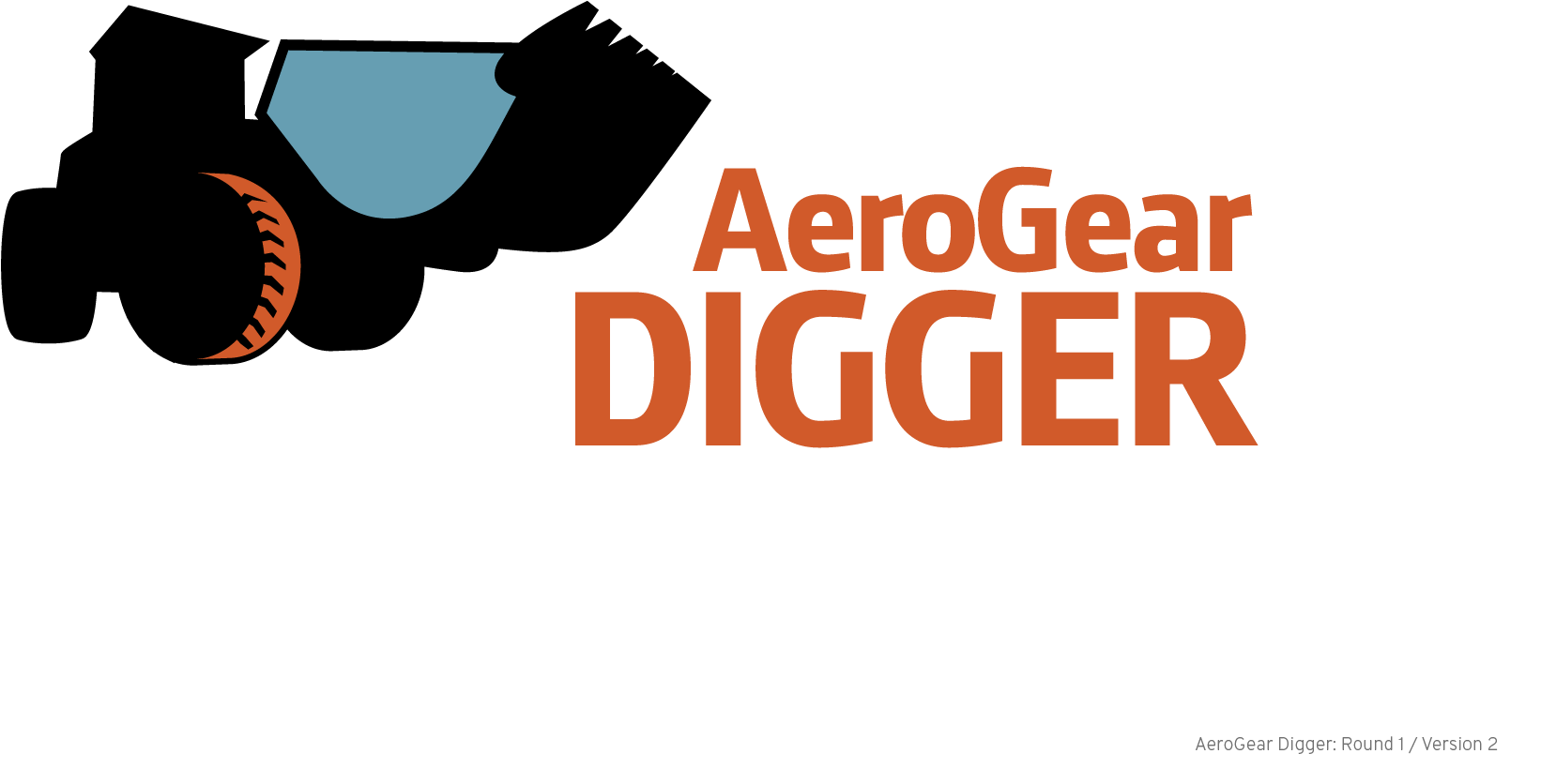 Aerogear Digger Logo V - Graphic Design Clipart (1920x1080), Png Download