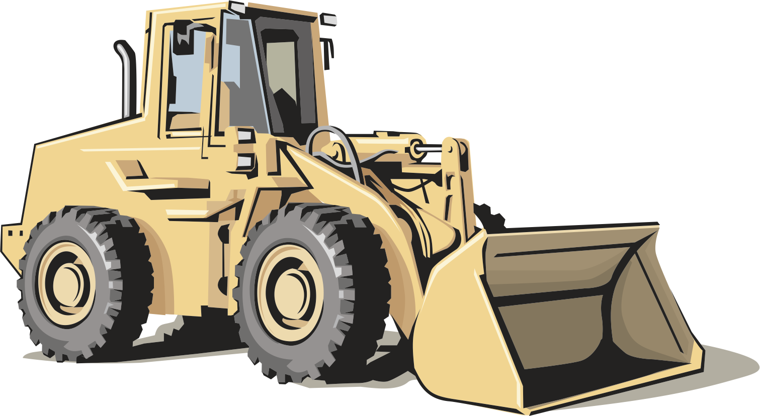 Heavy Equipment Architectural Engineering Excavator - Equipment Clipart - Png Download (1511x828), Png Download