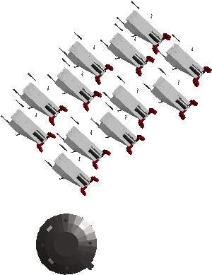 Grappling Hook Attack Ship Squadron Xf3p - Sphere Clipart (1126x576), Png Download