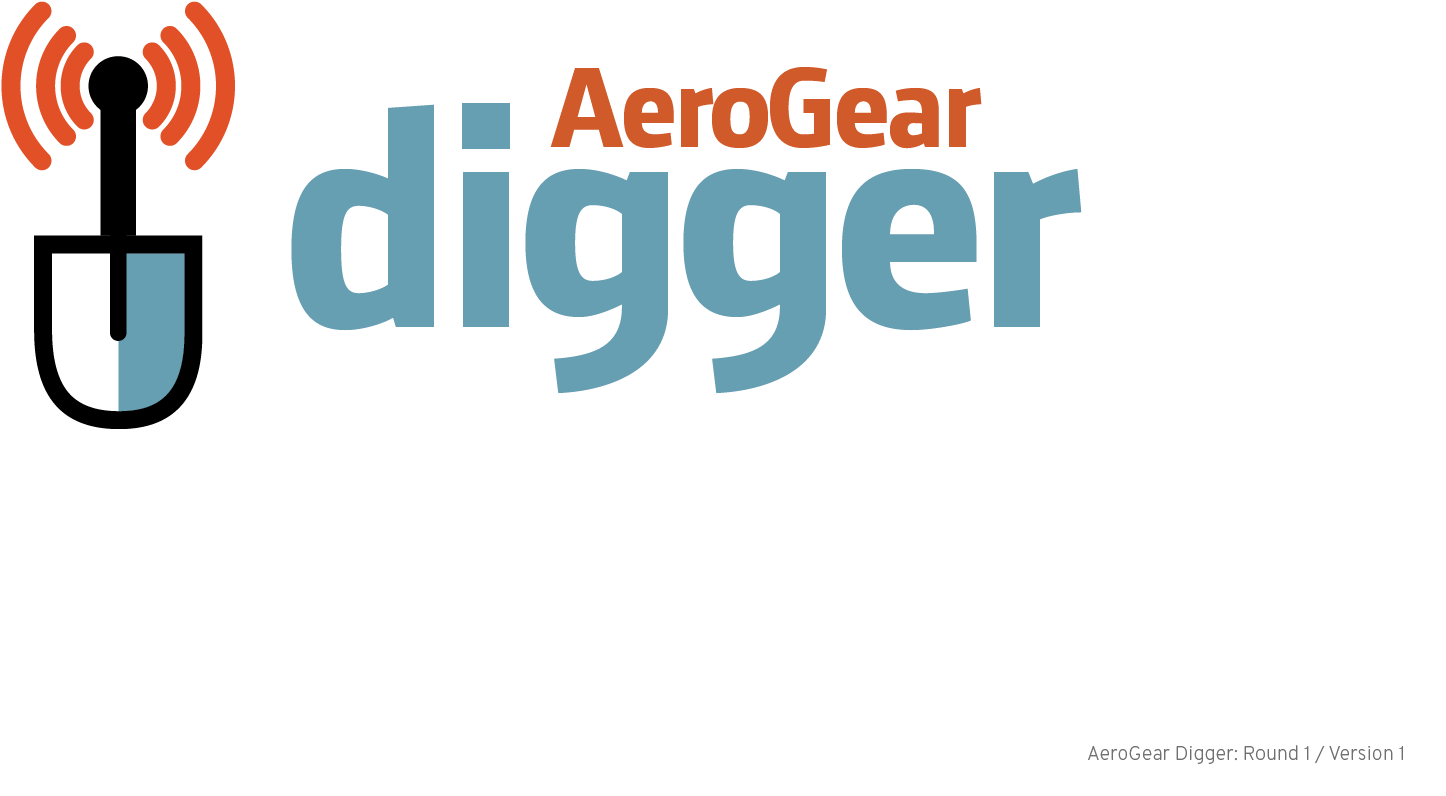 Aerogear Digger Logo V - Graphic Design Clipart (1920x1080), Png Download