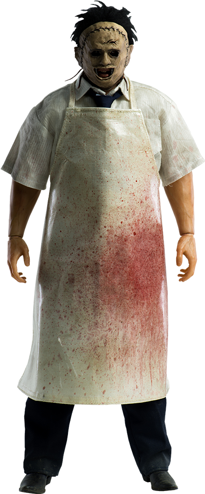 Leatherface Sixth Scale Figure - Leatherface Texas Chainsaw Massacre 1 Clipart (480x995), Png Download