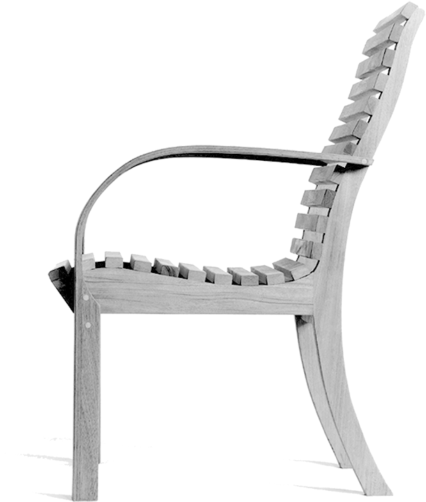 From Rigorously Minimal Terraces To Lushly Planted - Outdoor Furniture Clipart (650x780), Png Download