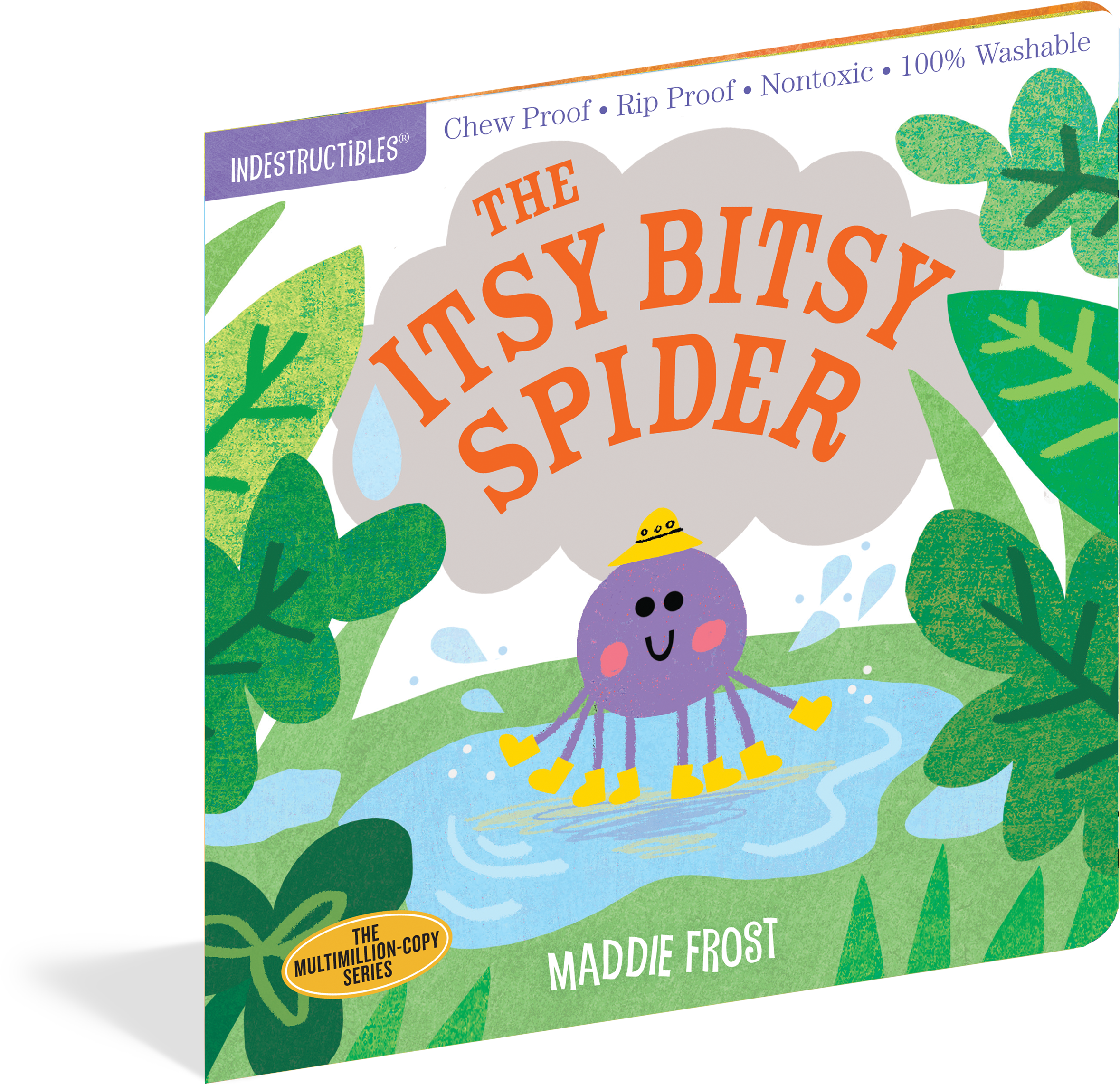 Indestructibles: The Itsy Bitsy Spider Clipart (2438x2400), Png Download
