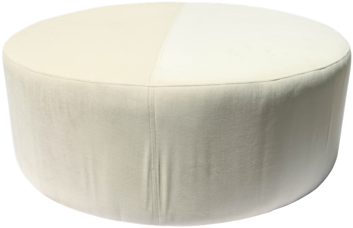 Ondira Ottoman White - Ottoman Clipart (800x800), Png Download