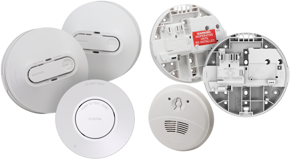 Easy Installation - Clipsal Smoke Alarms - Png Download (600x523), Png Download