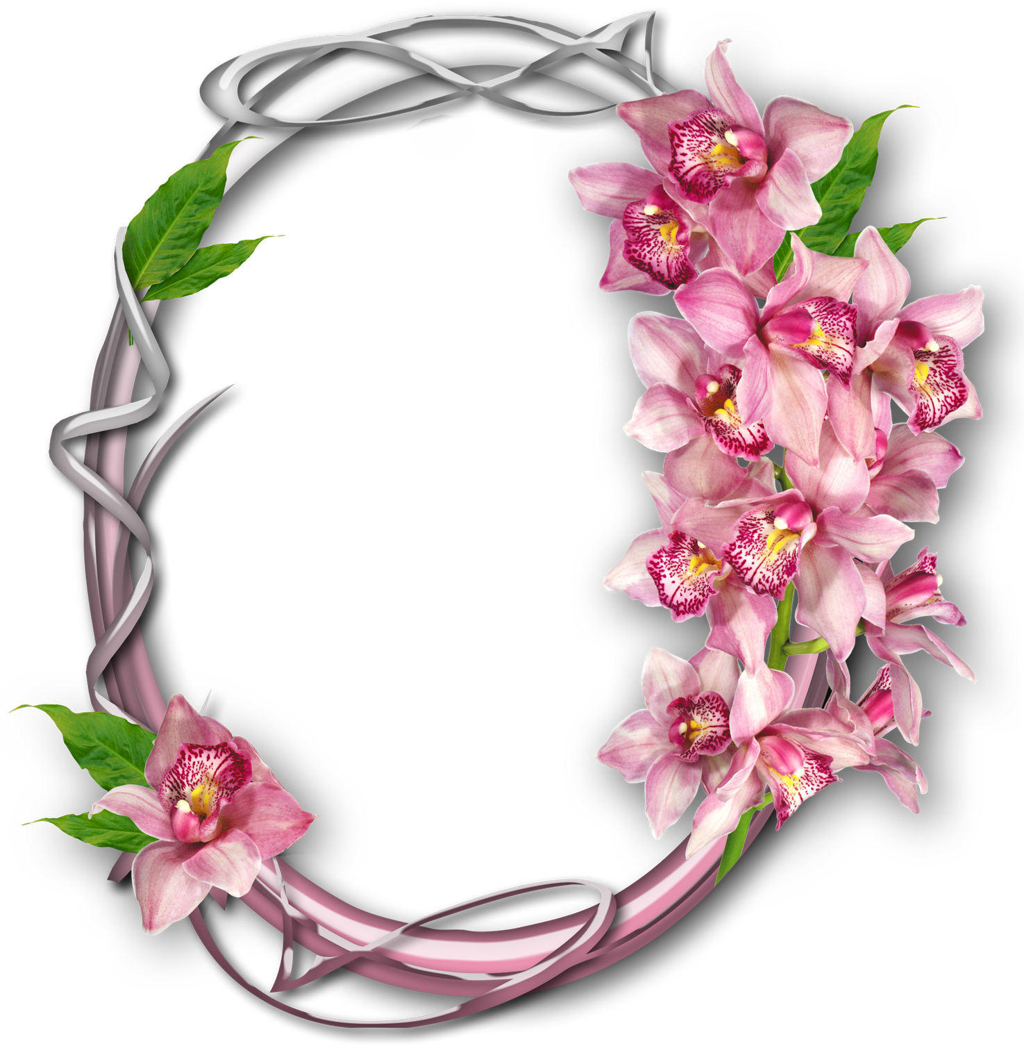 Marcos Con Flores Png - กรอบ แต่ง ปก Clipart (1474x1600), Png Download