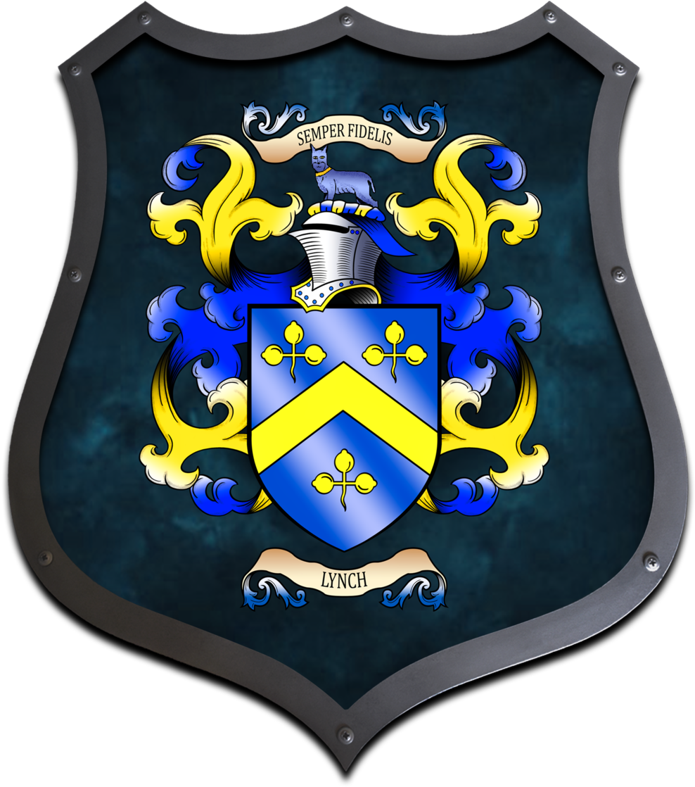 Lynch Shield - Coat Of Arms Clipart (1000x1178), Png Download
