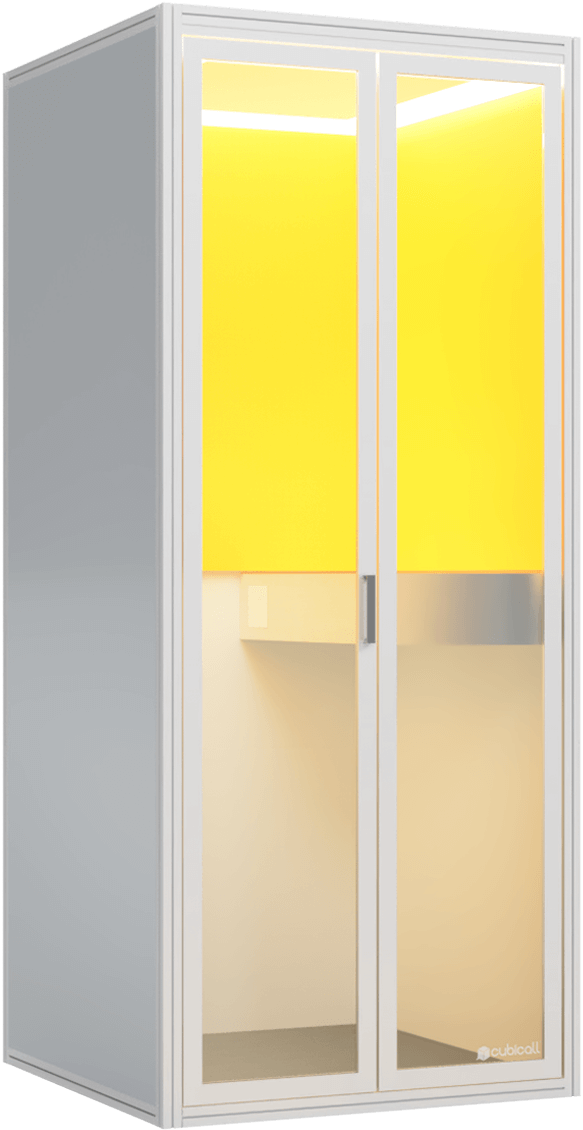 A Traditional Sized Phone Booth Accommodating One Person - Wardrobe Clipart (1200x1200), Png Download