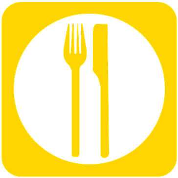 Eat, Cutlery, Plate, Food, Meal, Knife, Metal Fork - Eat Sleep Facebook Clipart (960x540), Png Download