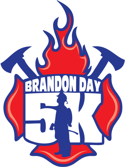 Brandonday Firefighter5k Shield - Firefighter Clipart (1024x576), Png Download