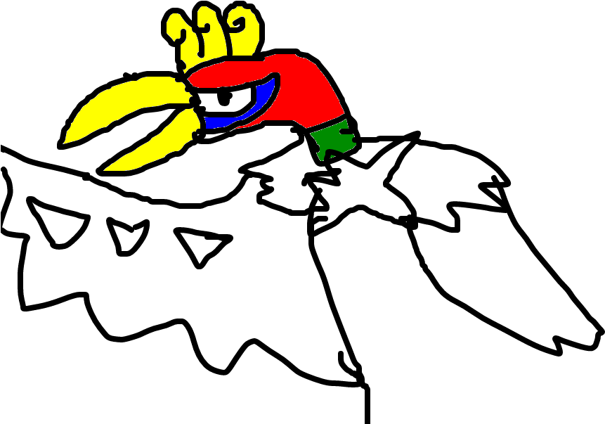 Ho-oh - Cartoon Clipart (1020x608), Png Download