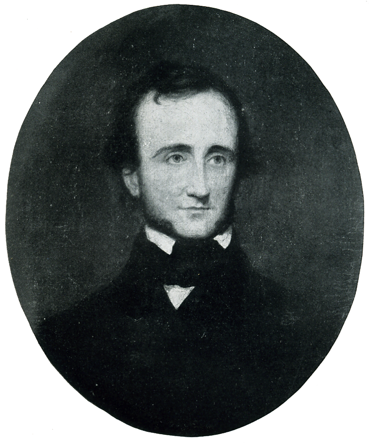 File - Eapoeportrait-osgood - Edgar Allan Poe Osgood Clipart (768x915), Png Download