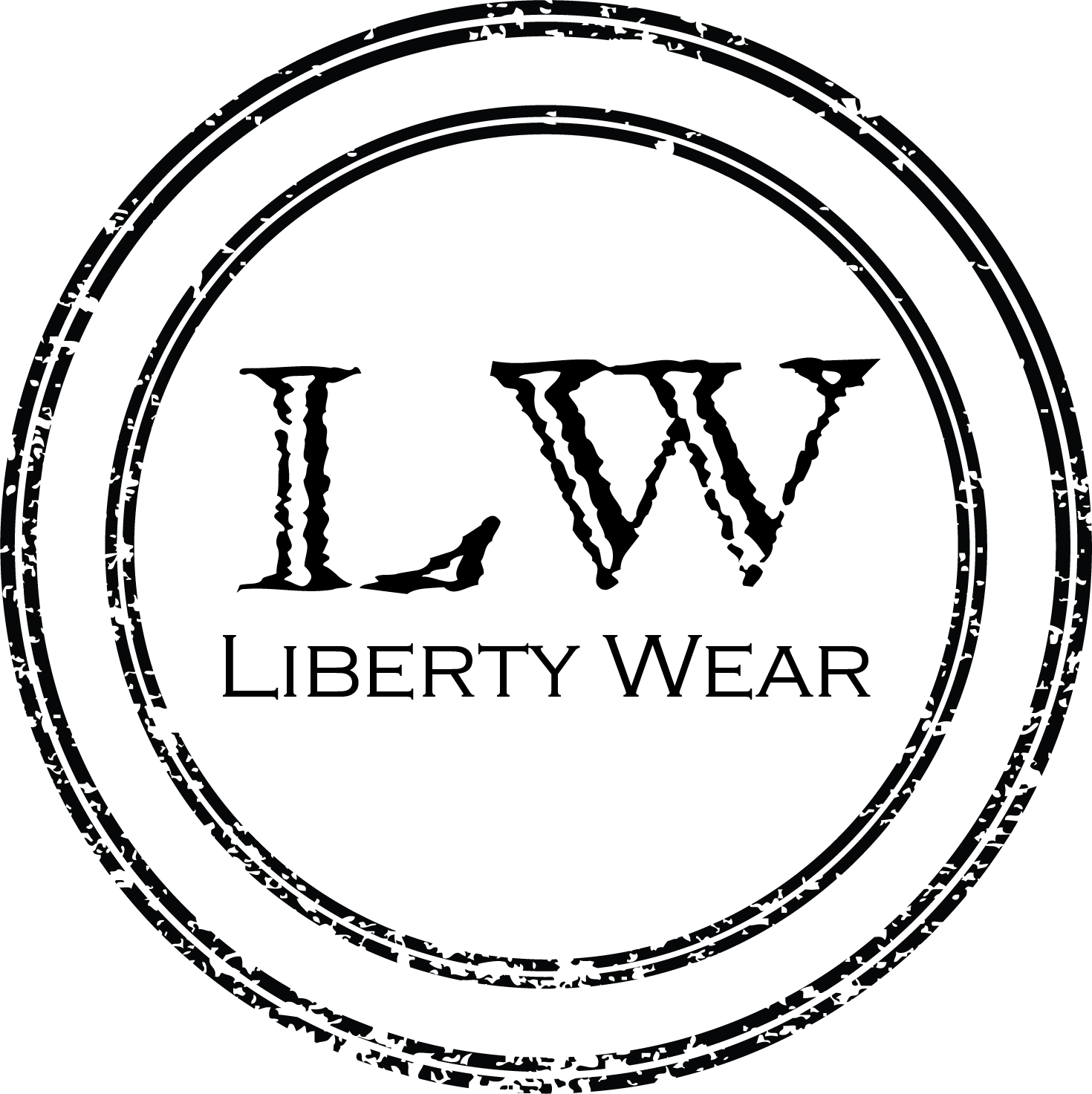 Lw Logo Circle - Liberty Wear Logo Clipart (1470x1473), Png Download