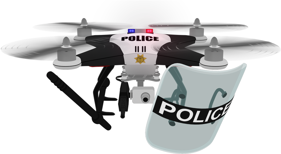 Http - //southparkstudios - Mtvnimages - Human/robots - Police Drone Transparent Clipart (960x540), Png Download