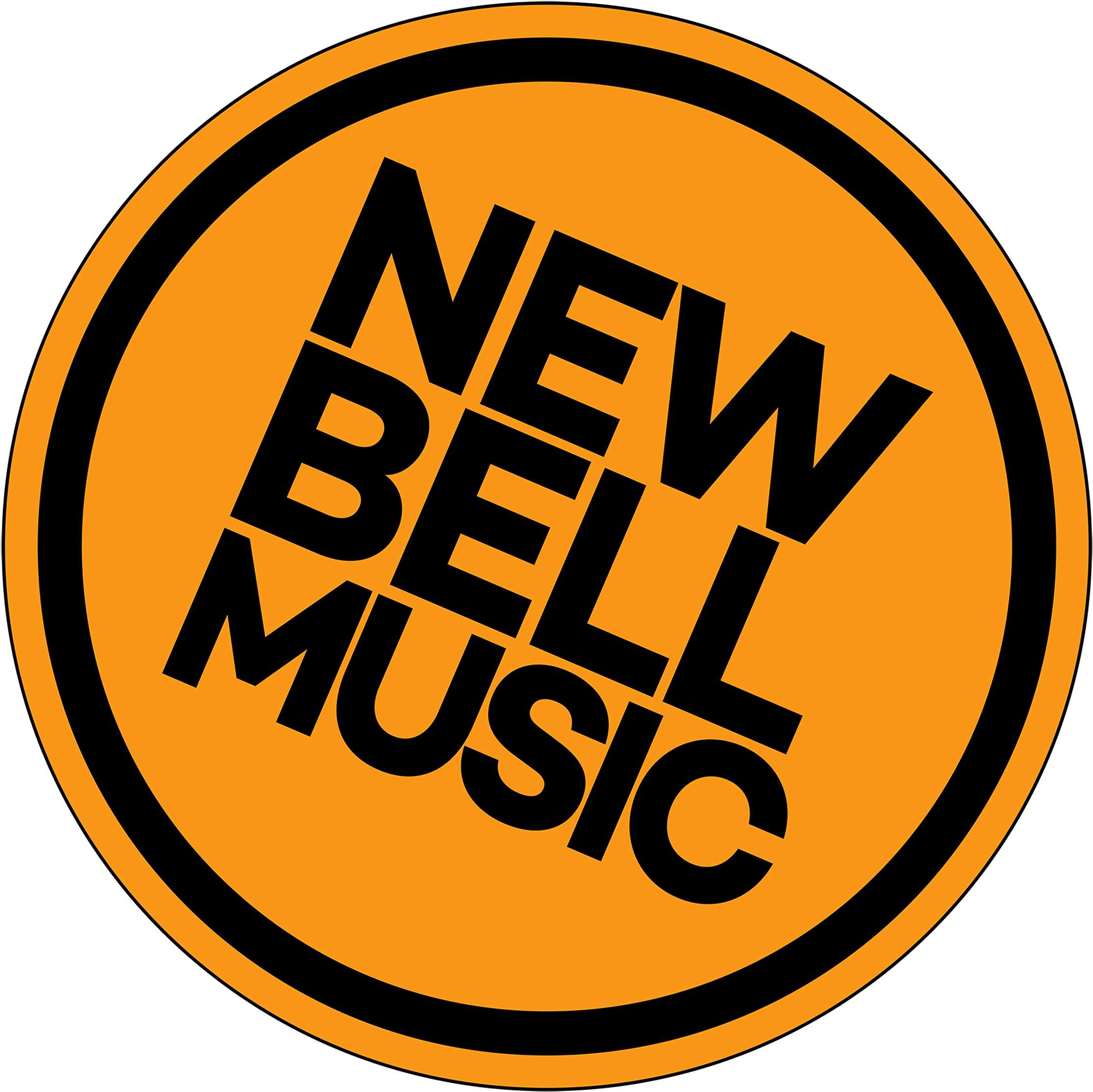 Newbellmusic Logo Stamp2 Small - Rail Road Crossing Sign Clipart (2500x2500), Png Download
