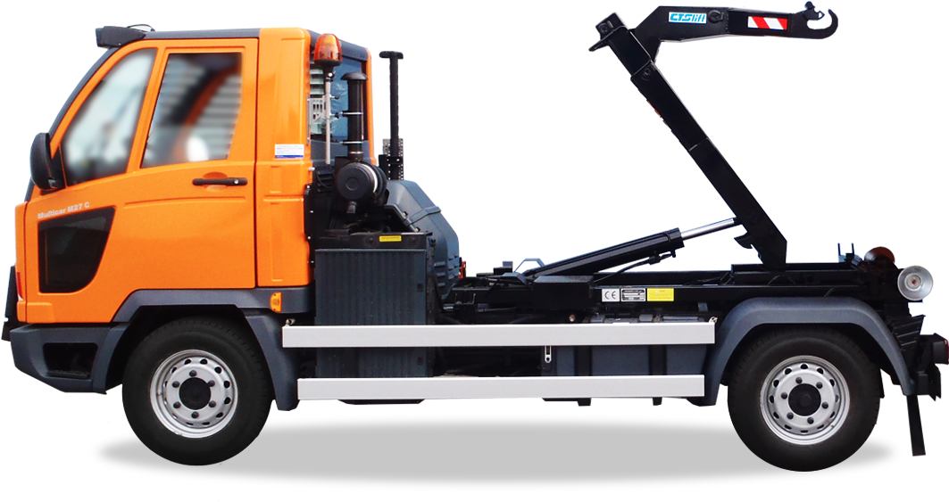 Hook Lifts With Loading Capacity From 1 To 5 Tonnes - Tow Truck Clipart (1422x700), Png Download