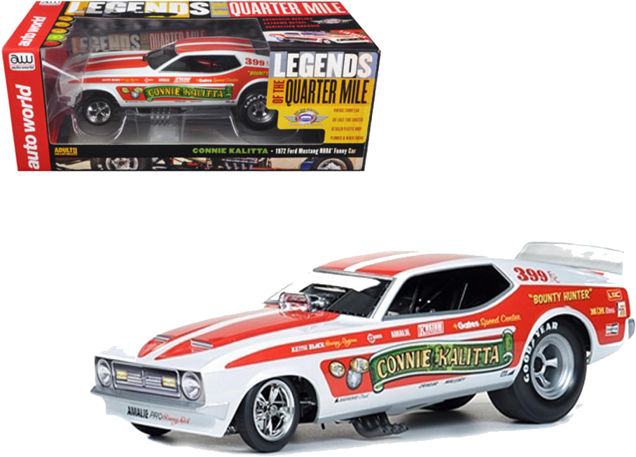 1972 Connie Kalitta Bounty Hunter Mustang Funny Car - Connie Kalitta Clipart (1000x1000), Png Download
