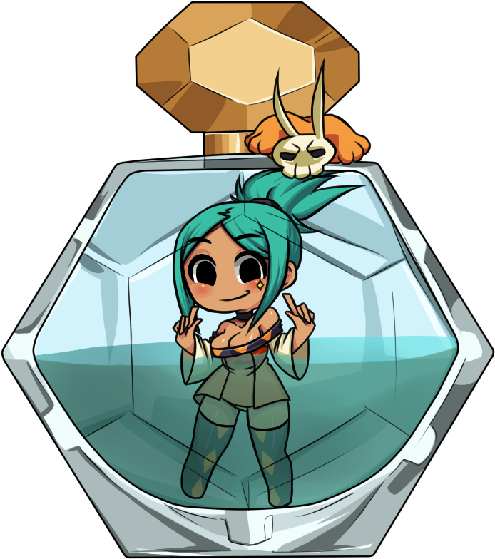 Tatsumi Cerebella From - Cartoon Clipart (800x800), Png Download