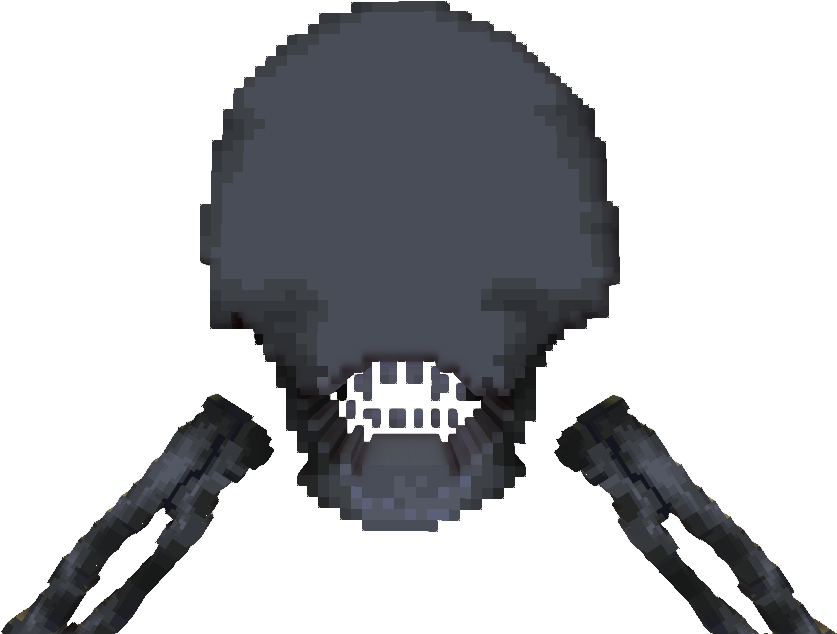 Skeletron Trophy - Illustration Clipart (1280x720), Png Download