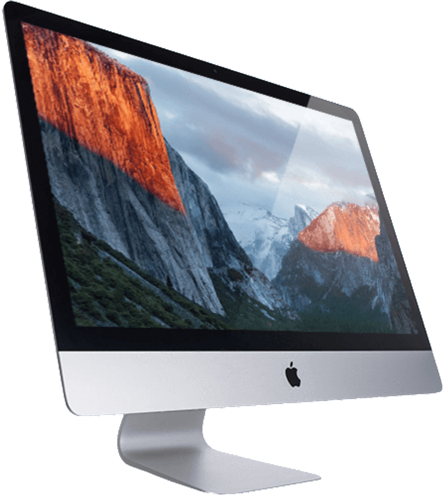 Refurbished Apple Imac 27" With Retina 5k Display 16 - Apple Imac Retina 5k 27" (2017) Clipart (1000x1000), Png Download