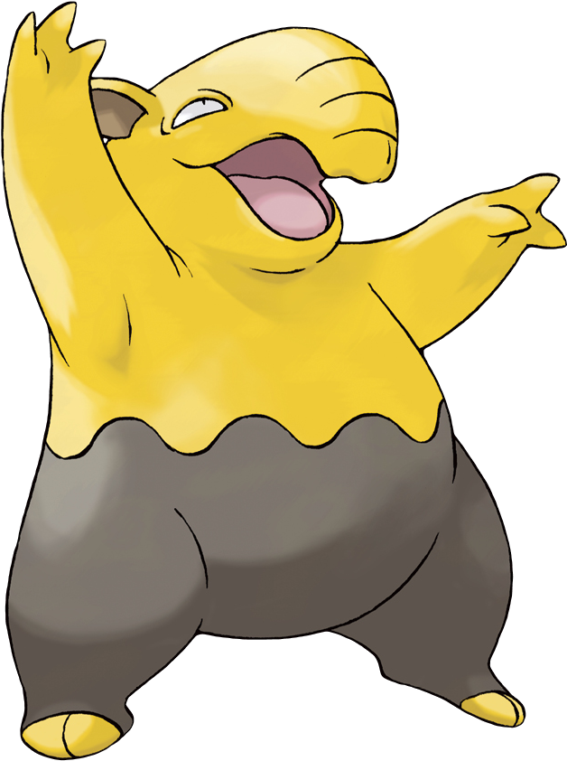 Drowzee - Drowzee Pokemon Clipart (841x841), Png Download