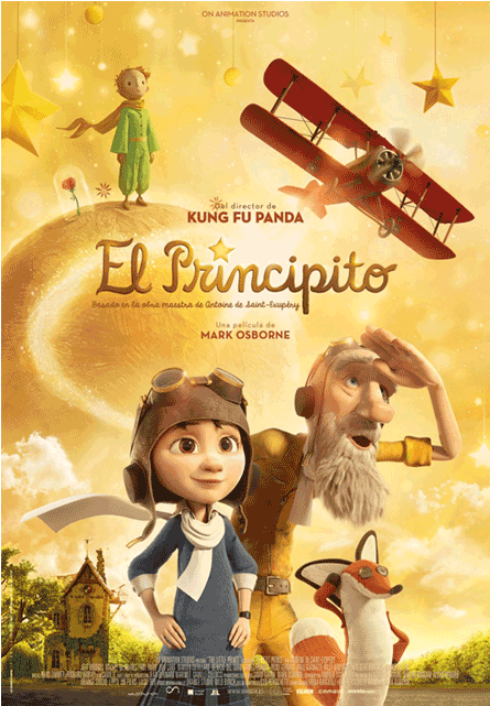 Little Prince Movie Poster Clipart (640x640), Png Download