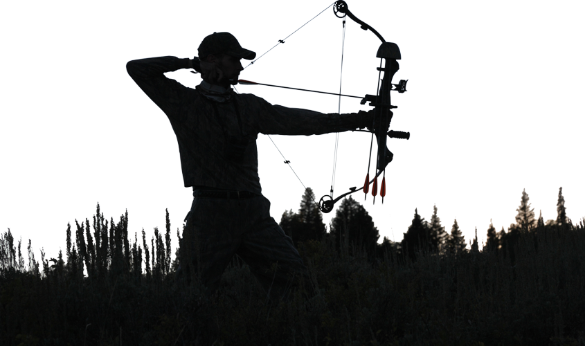 Archery Hunting Is Our Most Challenging Hunt - Compound Bow Clipart (845x500), Png Download