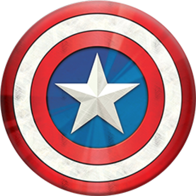 More Views - Captain America Shield Icon Clipart (800x800), Png Download