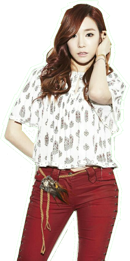 Tiffany Hwang Png - Snsd Taeyeon Tiffany Sunny Clipart (640x960), Png Download