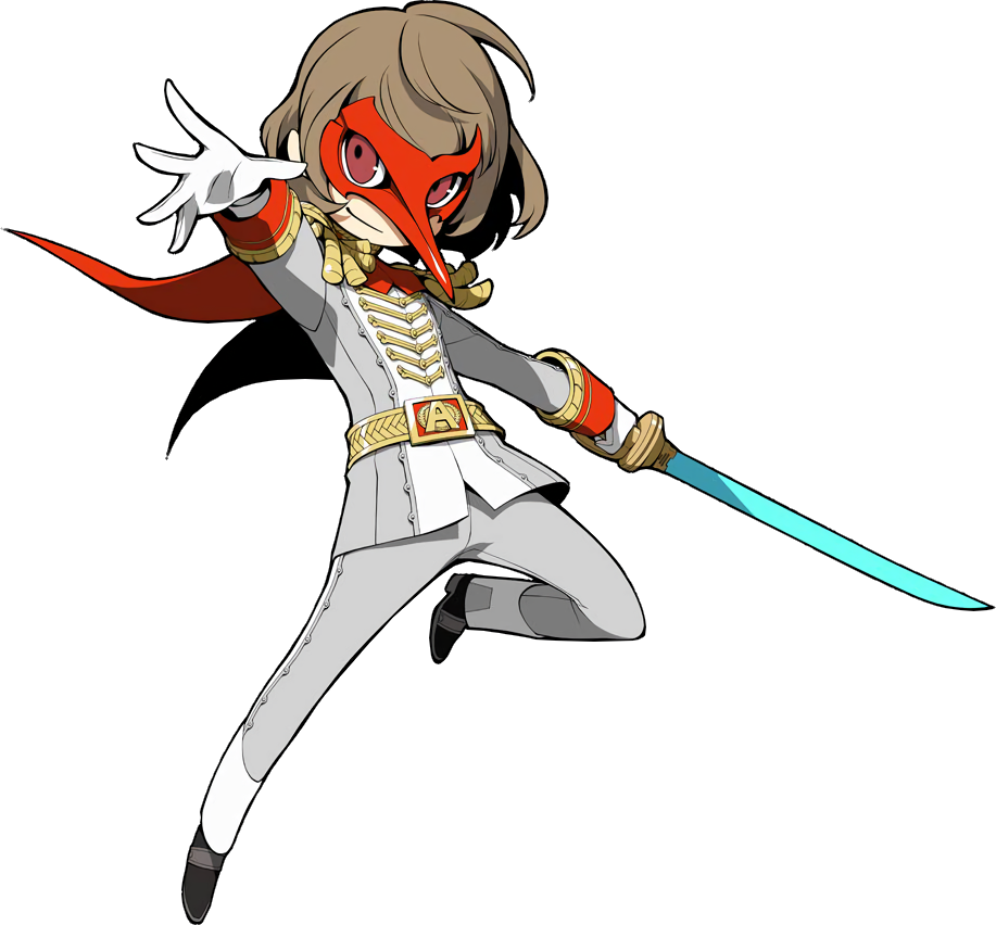 Https - //princemutual - Tumblr - Vers Of The Phantom - Persona Q2 Akechi Clipart (917x852), Png Download