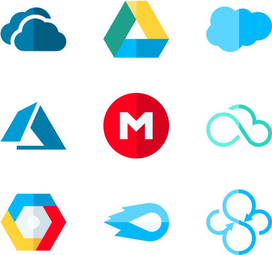 Cloud Storage Logo Clipart (600x564), Png Download