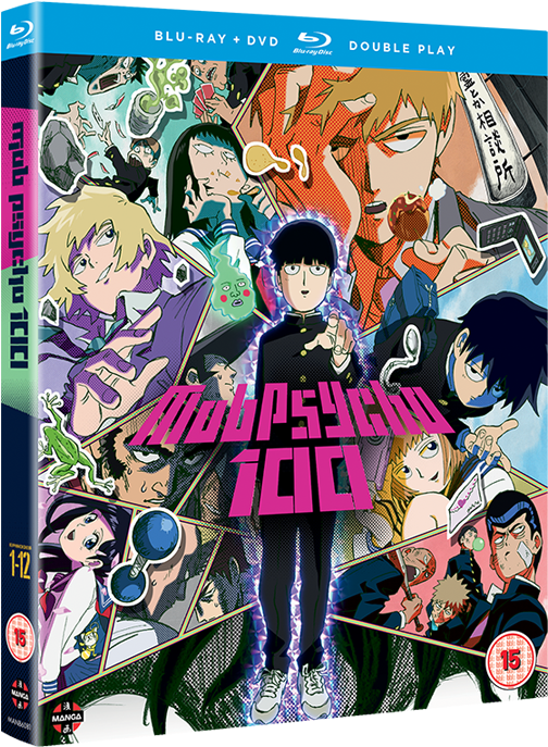 Mob Psycho - Mob Psycho 100 Dvd Clipart (530x795), Png Download