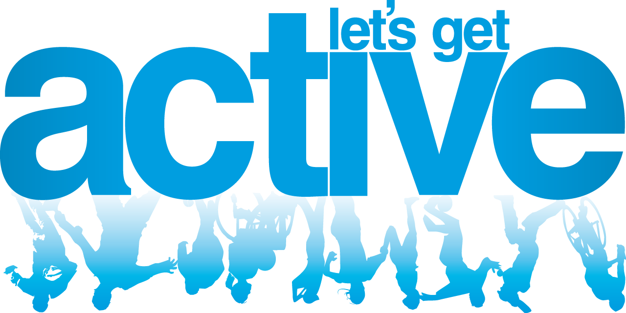 Active Png - Lets Get Active Logo Clipart (1280x641), Png Download
