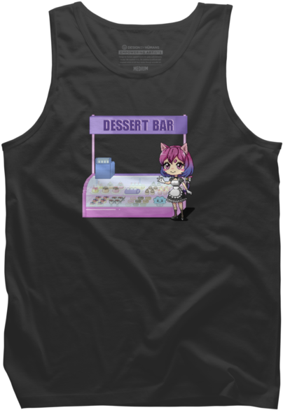 Koneko's Dessert Bar - Active Tank Clipart (650x650), Png Download