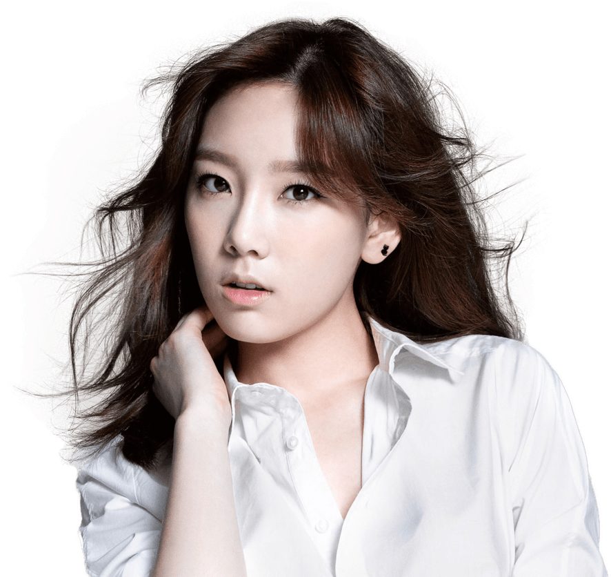 Snsd Taeyeon Plastic Surgery - Beauty Asian Png Girl Clipart (956x836), Png Download