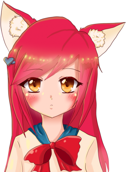 Ahri Shool - League Of Legends Clipart (630x630), Png Download