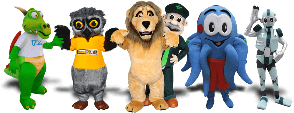 Wolf Mascot Costumes - Stuffed Toy Clipart (1000x400), Png Download