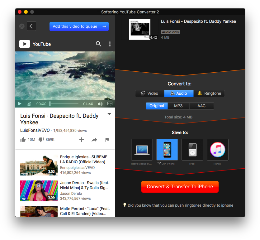 Download Softorino Youtube Converter 2, Rip Music From Youtube