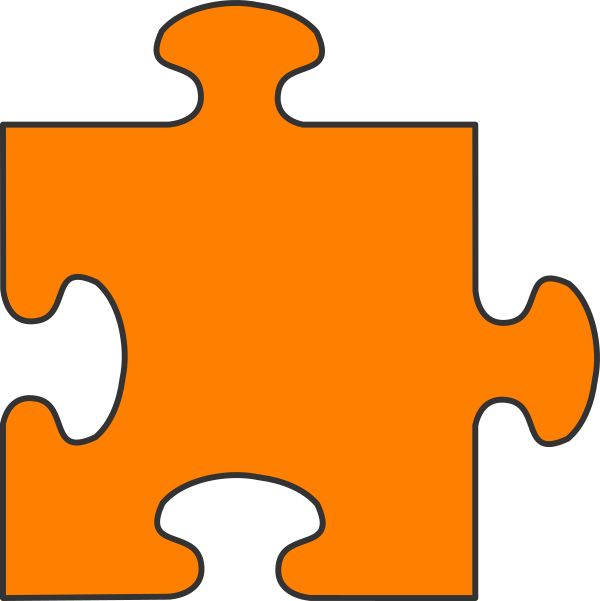 Piece Puzzle Clipart (600x601), Png Download