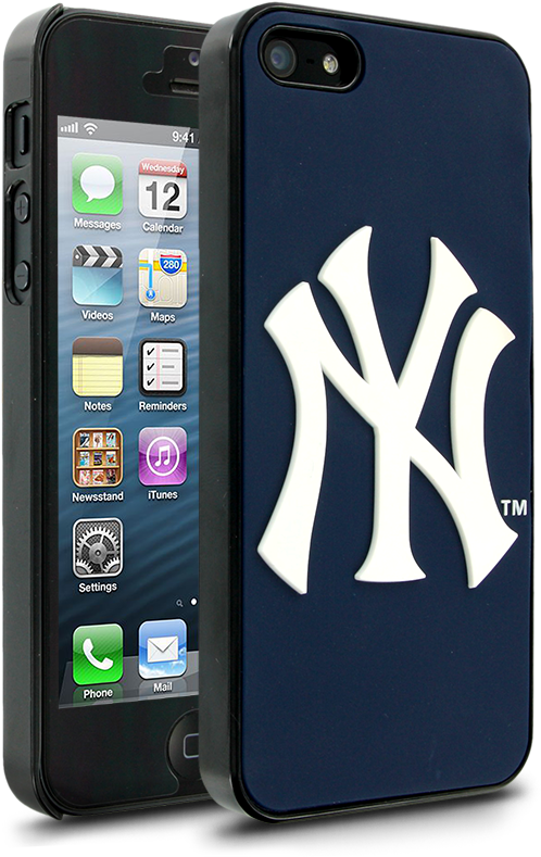 Mlb New York Yankees Cell Phone Cases For Apple Iphone - Green Bay Packers Phone Case Iphone 5se Clipart (800x800), Png Download
